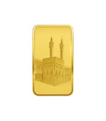 Load image into Gallery viewer, Makkah Gold Rectangle Bar – 999.9 Pure Gold