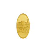 Load image into Gallery viewer, Al Aqsa Gold Oval – 999.9 Pure Gold