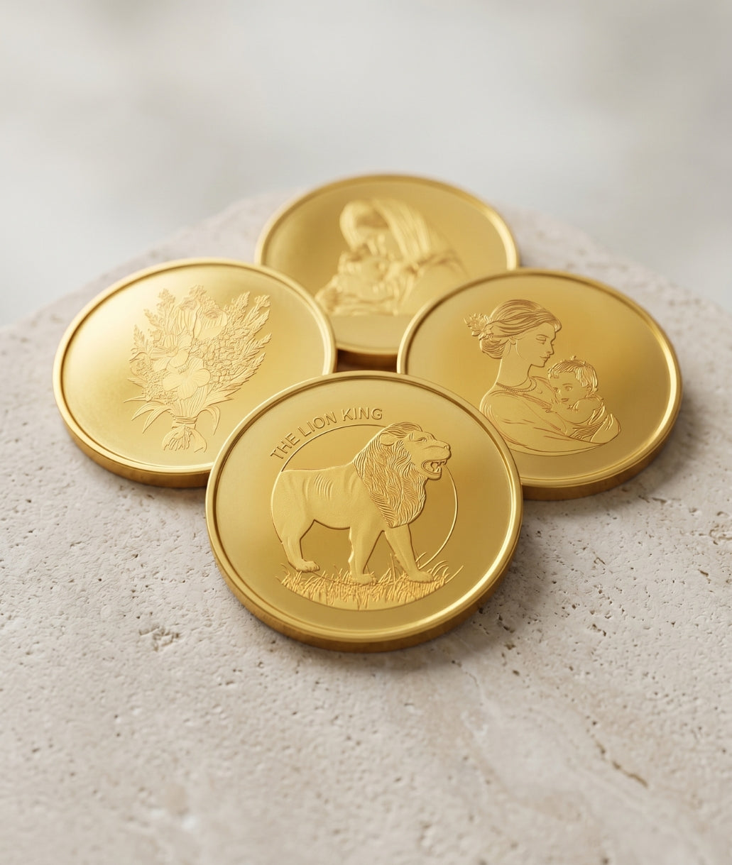 Gold coins