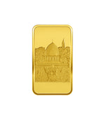 Load image into Gallery viewer, Al Aqsa Gold Rectangle Bar – 999.9 Pure Gold
