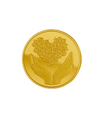 Load image into Gallery viewer, Bouquet of Heart Gold Coin – 999.9 Pure Gold
