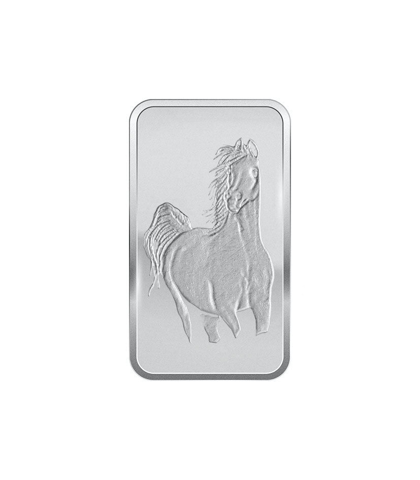 Horse Silver Bar – 999.0 Fine Silver