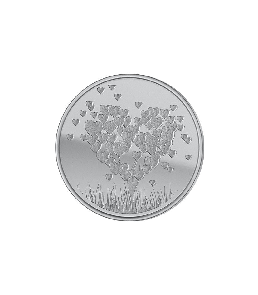 Love Tree Silver Coin – 999.0 Fine Silver (1 oz)