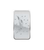 Load image into Gallery viewer, Moon Flower Silver Bar – 999.0 Fine Silver
