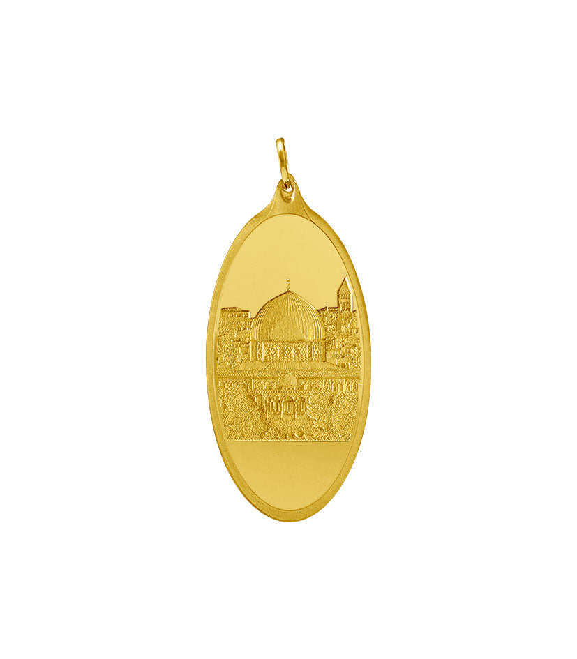 Al Aqsa Gold Pendant – 999.9 Pure Gold