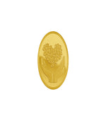 Load image into Gallery viewer, Bouquet of Hearts Gold Oval – 999.9 Pure Gold
