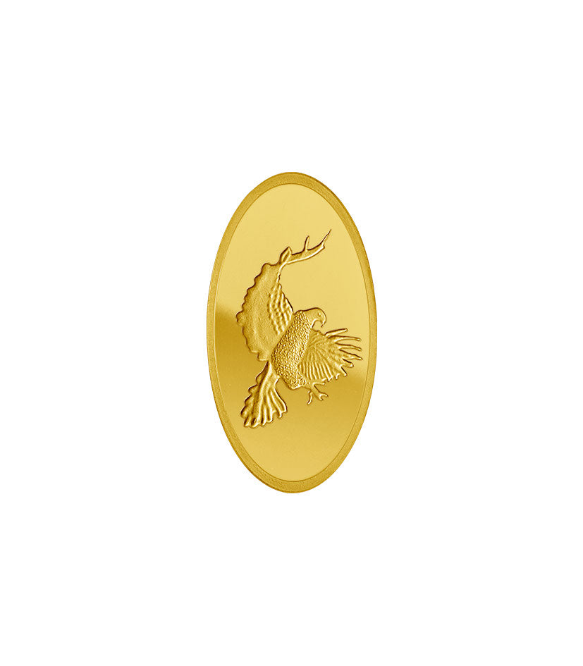 Eagle Gold Oval – 999.9 Pure Gold