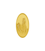Load image into Gallery viewer, Horse Gold Oval – 999.9 Pure Gold
