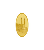 Load image into Gallery viewer, Makkah Gold Oval – 999.9 Pure Gold
