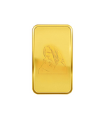 Load image into Gallery viewer, My Heart Gold Rectangle Bar – 999.9 Pure Gold
